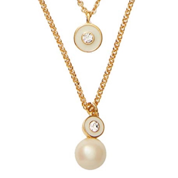 Kate Spade New York Pearly Delight Double Pendant - Picture 4 of 4